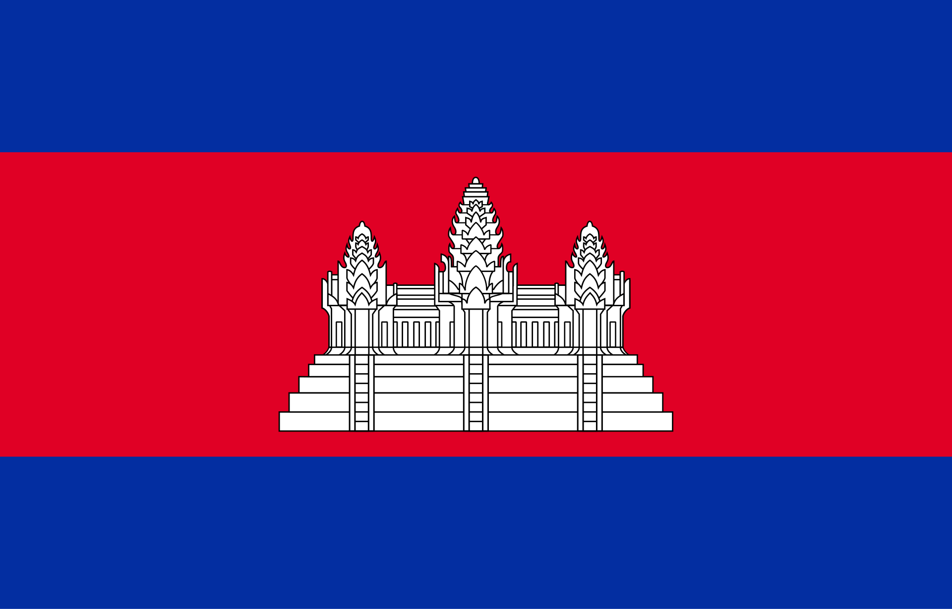 カンボジア国旗画像