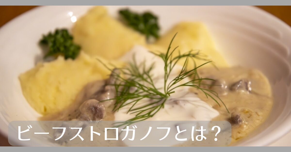 ビーフストロガノフとは