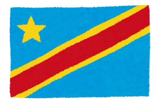 コンゴ民主共和国国旗