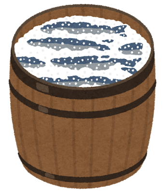 ニシンの塩漬け